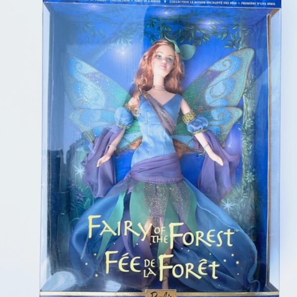 Fairy of the Forest Barbie Doll 1999 Collector Edition with Wings NEW IN BOX - Picture 1 of 2